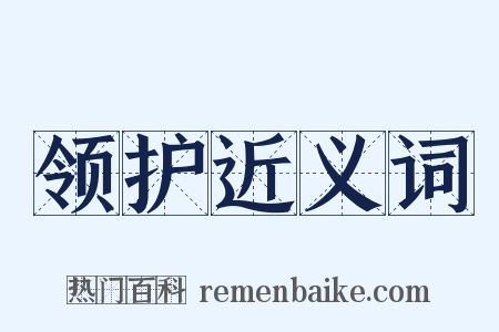 领护近义词是什么意思的图片